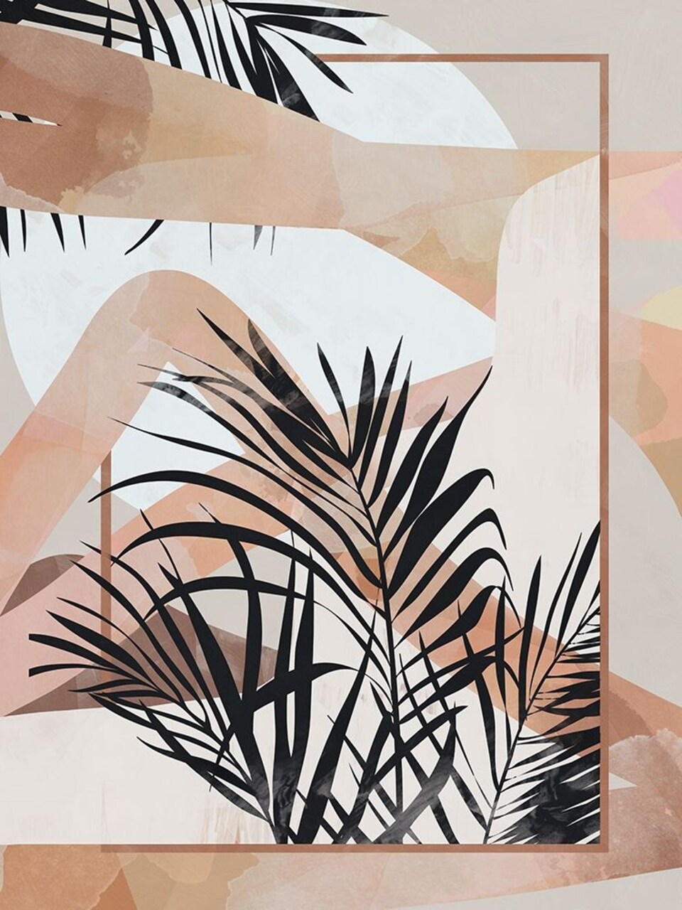 Palm Breeze I Art Print Poster Print by Urban Road Urban Road # UR1206